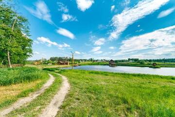 Фото номера Двухместный номер с 2 отдельными кроватями Загородные дома GuestHouse on the Lake with Bathhouse 70 km from Kiev г. Makariv 25